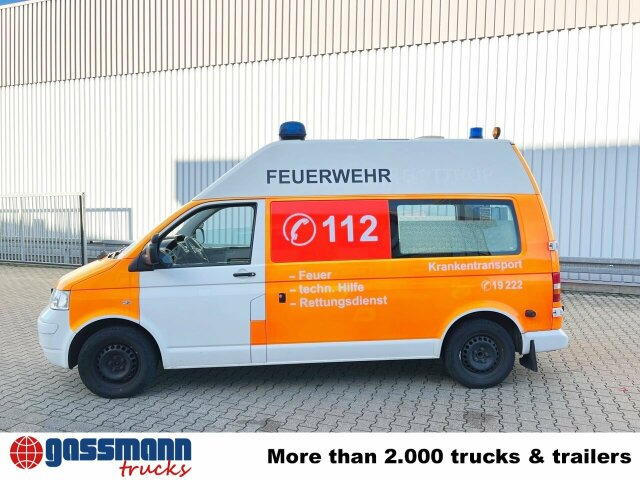 Volkswagen T5 2.5 TDI 4x2, Krankenwagen - Линейка: снимка 4 Volkswagen T5 2.5 TDI 4x2, Krankenwagen - Линейка: снимка 4