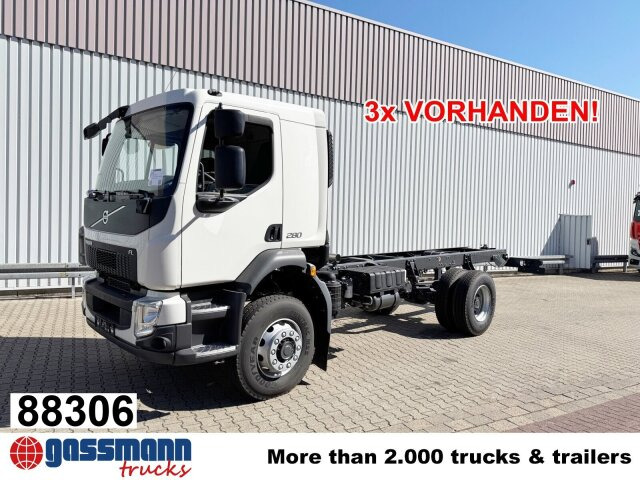 Volvo FL 280 4x4, Nebenantrieb - Шаси кабина: снимка 1 Volvo FL 280 4x4, Nebenantrieb - Шаси кабина: снимка 1