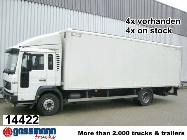 Volvo FL 6-12 4x2, 4x vorhanden! - Камион фургон: снимка 1 Volvo FL 6-12 4x2, 4x vorhanden! - Камион фургон: снимка 1