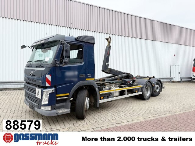 Volvo FM 410 6x2, Lenk-/Liftachse - Мултилифт с кука камион: снимка 1 Volvo FM 410 6x2, Lenk-/Liftachse - Мултилифт с кука камион: снимка 1