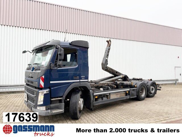 Volvo FM 410 6x2, Lenk-/Liftachse, Motorabtrieb - Мултилифт с кука камион: снимка 1 Volvo FM 410 6x2, Lenk-/Liftachse, Motorabtrieb - Мултилифт с кука камион: снимка 1