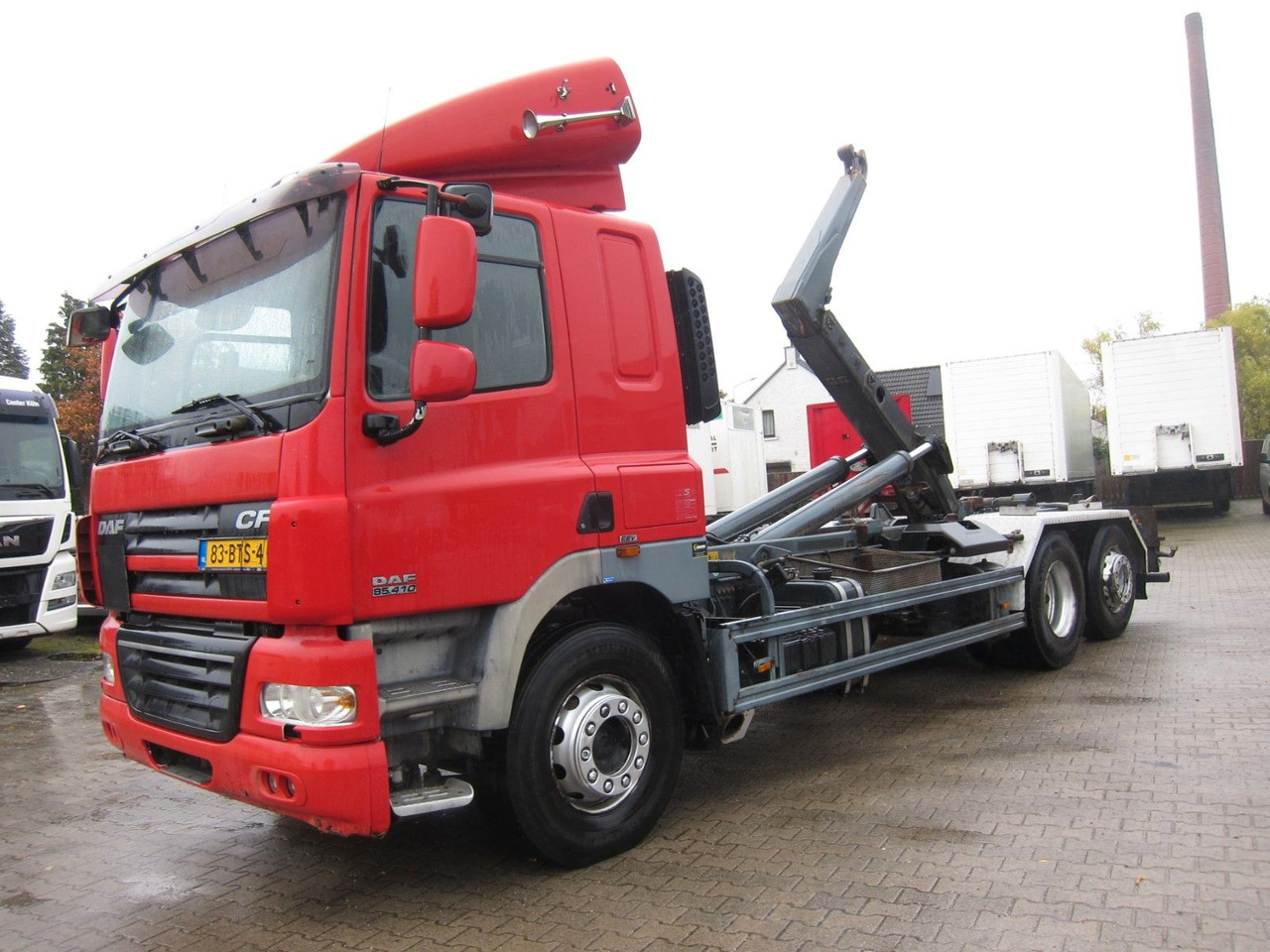 DAF CF 85 410 6X2*4 Meiller Haken Manual Retarder - Мултилифт с кука камион: снимка 2 DAF CF 85 410 6X2*4 Meiller Haken Manual Retarder - Мултилифт с кука камион: снимка 2