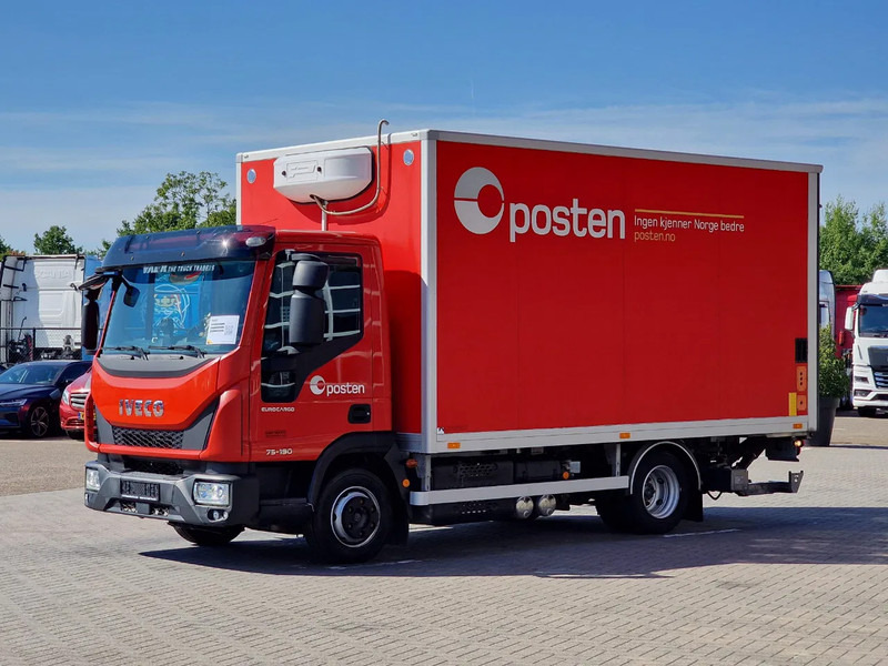 Iveco Eurocargo 75-190 Isotherm box - Zepro loadlift - Low KM - Airco - Euro 6 - Camera - Камион фургон: снимка 3 Iveco Eurocargo 75-190 Isotherm box - Zepro loadlift - Low KM - Airco - Euro 6 - Camera - Камион фургон: снимка 3