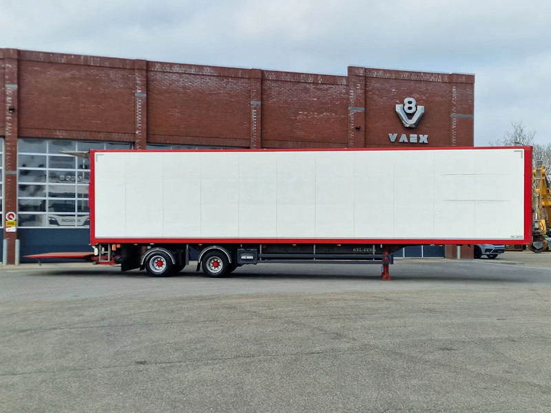 Затворена каросерия полуремарке KEL-BERG Box trailer - Zepro loadlift 2.500 KG - Steering axle: снимка 8
