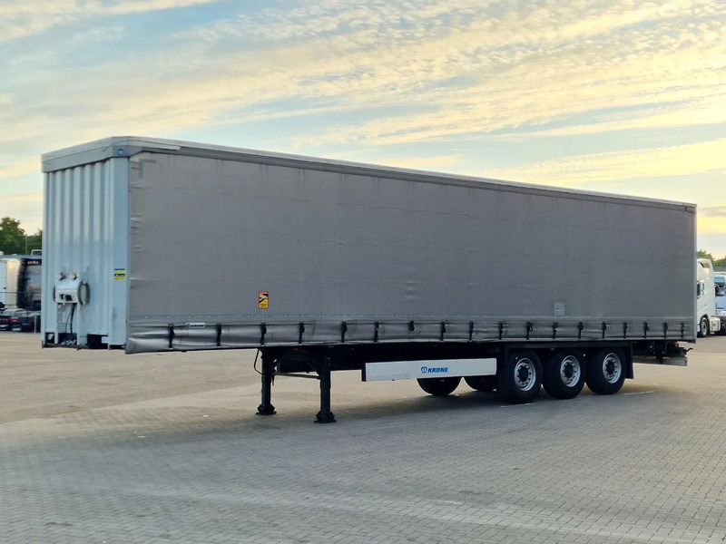 Krone SD - Tautliner - 3 axle BPW - Lift Axle - Sliding roof - Брезентово полуремарке: снимка 4 Krone SD - Tautliner - 3 axle BPW - Lift Axle - Sliding roof - Брезентово полуремарке: снимка 4