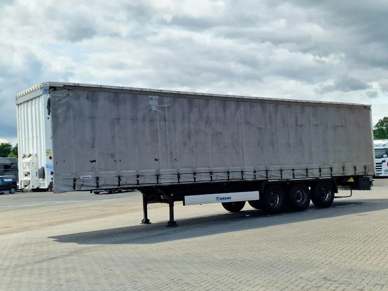 Krone SD Tautliner - Edscha/Verdeck - Coil - BPW Axle - Брезентово полуремарке: снимка 3 Krone SD Tautliner - Edscha/Verdeck - Coil - BPW Axle - Брезентово полуремарке: снимка 3