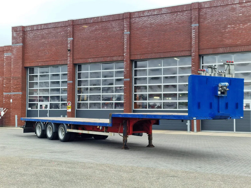 Lecitrailer Semi 3 axle - BPW Axle - Twist locks - Нискорамна площадка полуремарке: снимка 1 Lecitrailer Semi 3 axle - BPW Axle - Twist locks - Нискорамна площадка полуремарке: снимка 1
