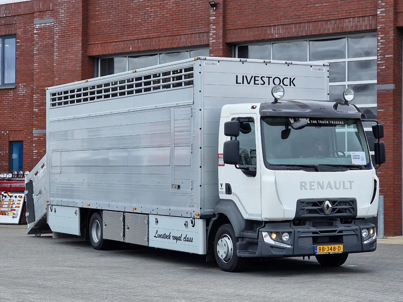 Renault Midlum D210 4x2 - NEW - Pezzaioli 1 deck - Ventilation - 17.9M2 - Ramp - Euro6d - За превоз на животни камион: снимка 1 Renault Midlum D210 4x2 - NEW - Pezzaioli 1 deck - Ventilation - 17.9M2 - Ramp - Euro6d - За превоз на животни камион: снимка 1