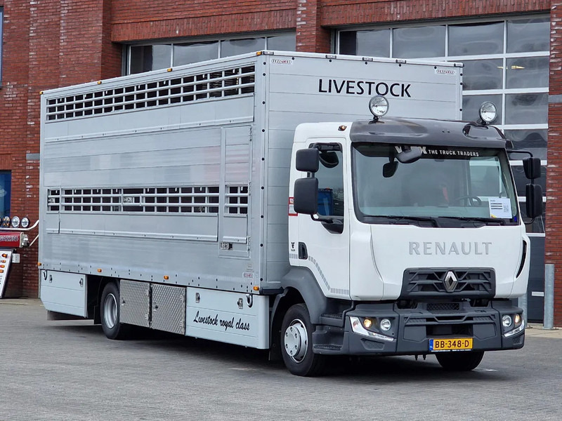 Renault Midlum D210 4x2 - NEW - Pezzaioli 1 deck - Ventilation - 17.9M2 - Ramp - Euro6d - За превоз на животни камион: снимка 2 Renault Midlum D210 4x2 - NEW - Pezzaioli 1 deck - Ventilation - 17.9M2 - Ramp - Euro6d - За превоз на животни камион: снимка 2