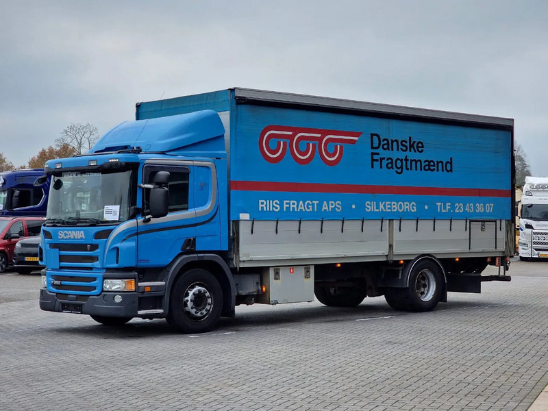 Scania P250 4x2 - Loadlift - Side boards - Full air - Euro 6 - Камион с брезент: снимка 3 Scania P250 4x2 - Loadlift - Side boards - Full air - Euro 6 - Камион с брезент: снимка 3