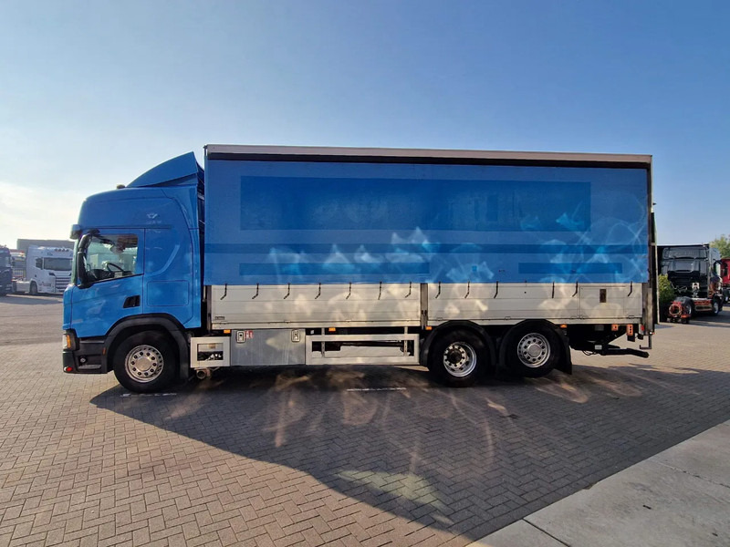 Scania P450 Highline 6x2*4 - Zepro loadlift - Steering axle - 5.15 WB - Full air - - Камион с брезент: снимка 4 Scania P450 Highline 6x2*4 - Zepro loadlift - Steering axle - 5.15 WB - Full air - - Камион с брезент: снимка 4