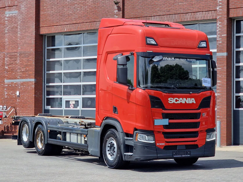 Scania R500 NGS Highline 6x2 - BDF - 495 WB - Retarder - Full air - Контейнеровоз/ Сменна каросерия камион: снимка 1 Scania R500 NGS Highline 6x2 - BDF - 495 WB - Retarder - Full air - Контейнеровоз/ Сменна каросерия камион: снимка 1