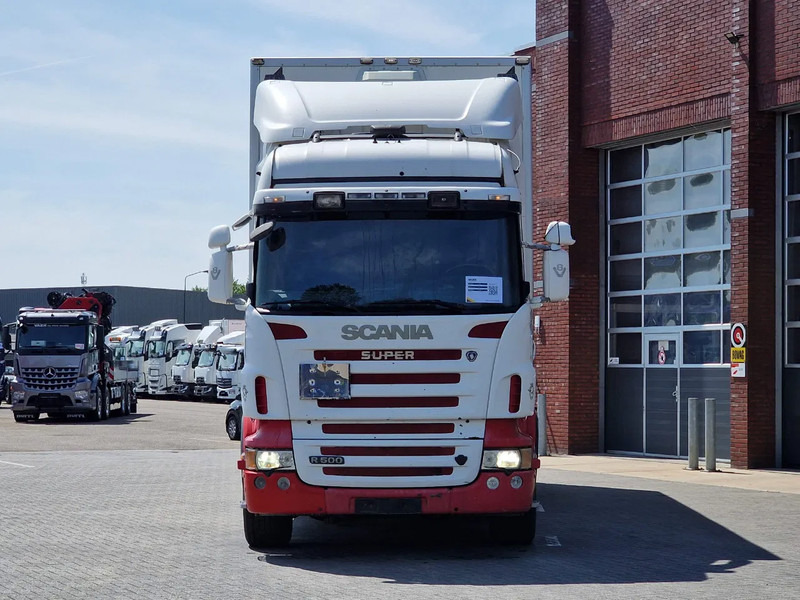 Scania R500 V8 Highline 6x2*4 - Box with side doors - Loadlift - Manual gearbox with retarder - Full air - Steering axle - Камион фургон: снимка 2 Scania R500 V8 Highline 6x2*4 - Box with side doors - Loadlift - Manual gearbox with retarder - Full air - Steering axle - Камион фургон: снимка 2
