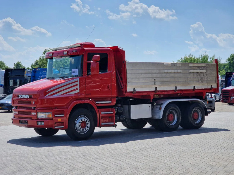 Scania T124-420 6x4 - Tipper - Retarder - Full steel - HUB Reduction - Manual gearbox - Самосвал камион: снимка 5 Scania T124-420 6x4 - Tipper - Retarder - Full steel - HUB Reduction - Manual gearbox - Самосвал камион: снимка 5