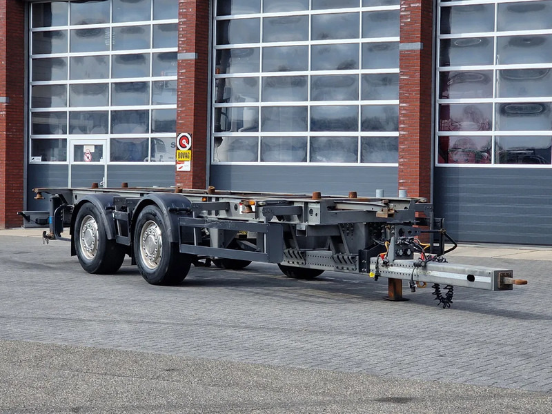 Schwarzmüller S08VLN3 - BDF trailer - 2 axle - Alloy wheels - Контейнеровоз/ Сменна каросерия ремарке: снимка 1 Schwarzmüller S08VLN3 - BDF trailer - 2 axle - Alloy wheels - Контейнеровоз/ Сменна каросерия ремарке: снимка 1