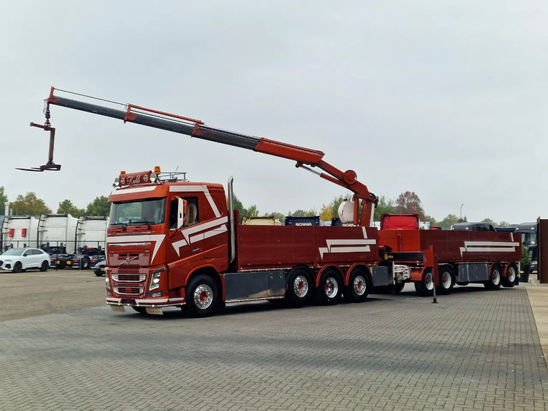 Volvo FH 16.750 8x2*6 - Palfinger PK15002 Crane/Grua - Show truck + Trailer - - Камион с кран: снимка 3 Volvo FH 16.750 8x2*6 - Palfinger PK15002 Crane/Grua - Show truck + Trailer - - Камион с кран: снимка 3