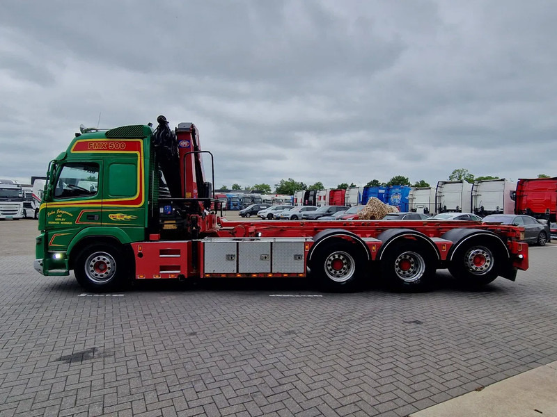 Volvo FMX 500 8x4*4 - HMF 2820 K5 Crane - Sawo Cable system - 3 sides Tipping - Euro 6 - Камион с кабелна система, Камион с кран: снимка 5 Volvo FMX 500 8x4*4 - HMF 2820 K5 Crane - Sawo Cable system - 3 sides Tipping - Euro 6 - Камион с кабелна система, Камион с кран: снимка 5