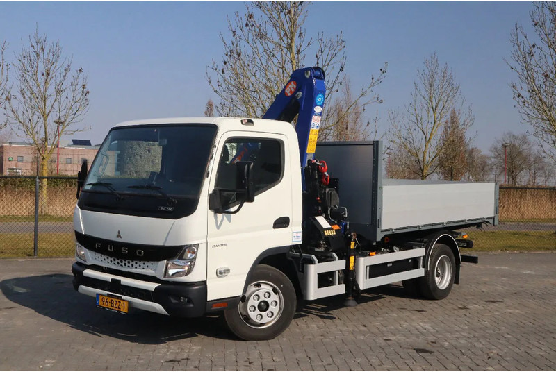 FUSO Canter 7C18 | 4X2 | 3-WAY TIPPER | PM 6.5 KRAN /CRANE - Камион с кран: снимка 2 FUSO Canter 7C18 | 4X2 | 3-WAY TIPPER | PM 6.5 KRAN /CRANE - Камион с кран: снимка 2