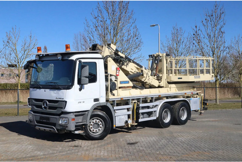 Mercedes-Benz Actros 2636 6X4 | TUNNEL PLATFORM | REMOTE DRIVING - Камион: снимка 5 Mercedes-Benz Actros 2636 6X4 | TUNNEL PLATFORM | REMOTE DRIVING - Камион: снимка 5