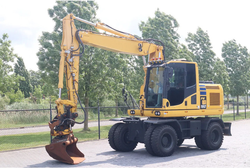 Komatsu PW 160-10 | ROTOTILT | NEW TIRES - Колесен багер: снимка 2 Komatsu PW 160-10 | ROTOTILT | NEW TIRES - Колесен багер: снимка 2