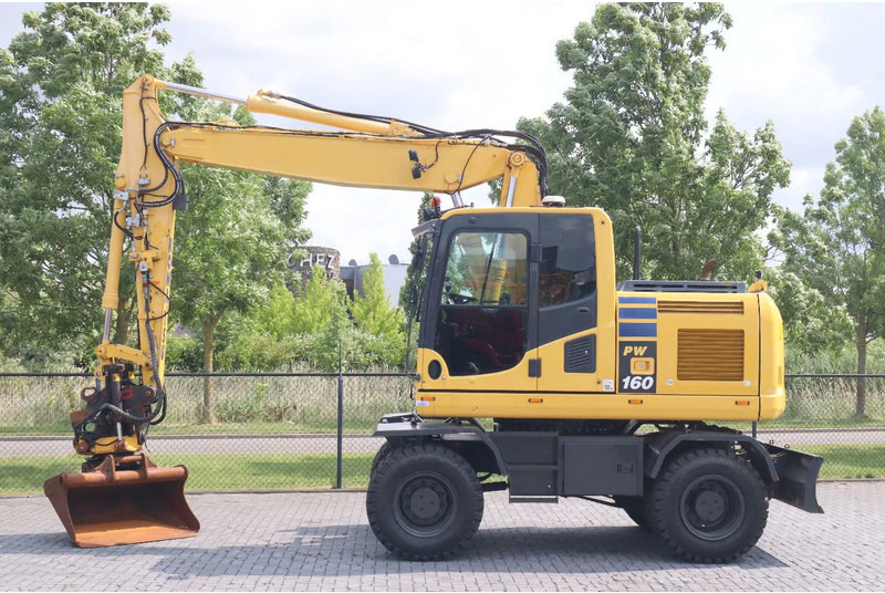Komatsu PW 160-10 | ROTOTILT | NEW TIRES - Колесен багер: снимка 1 Komatsu PW 160-10 | ROTOTILT | NEW TIRES - Колесен багер: снимка 1