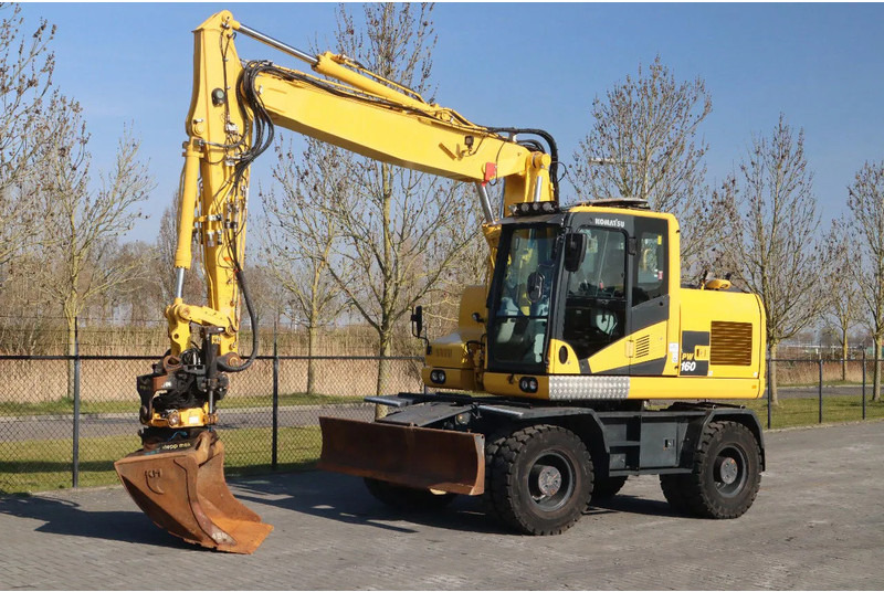 Komatsu PW160-11 | ENGCON TILTROTATOR | BUCKET | TRAILER HYDR. - Колесен багер: снимка 2 Komatsu PW160-11 | ENGCON TILTROTATOR | BUCKET | TRAILER HYDR. - Колесен багер: снимка 2