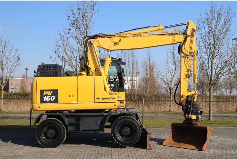 Komatsu PW160-11 | ENGCON TILTROTATOR | BUCKET | TRAILER HYDR. - Колесен багер: снимка 4 Komatsu PW160-11 | ENGCON TILTROTATOR | BUCKET | TRAILER HYDR. - Колесен багер: снимка 4