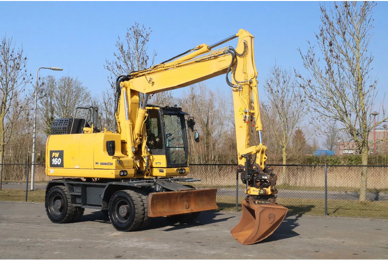 Komatsu PW160-11 | ENGCON TILTROTATOR | BUCKET | TRAILER HYDR. - Колесен багер: снимка 5 Komatsu PW160-11 | ENGCON TILTROTATOR | BUCKET | TRAILER HYDR. - Колесен багер: снимка 5