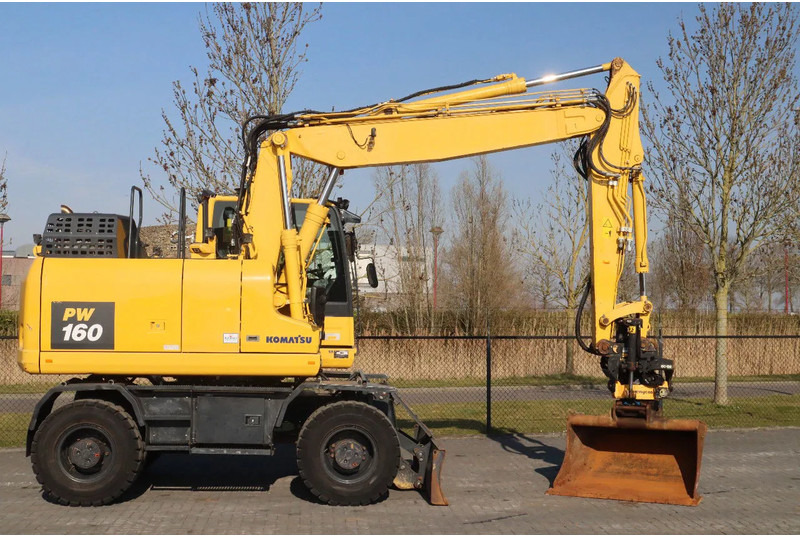 Komatsu PW160-11 | ENGCON TILTROTATOR | BUCKET | TRAILER HYDR. - Колесен багер: снимка 4 Komatsu PW160-11 | ENGCON TILTROTATOR | BUCKET | TRAILER HYDR. - Колесен багер: снимка 4