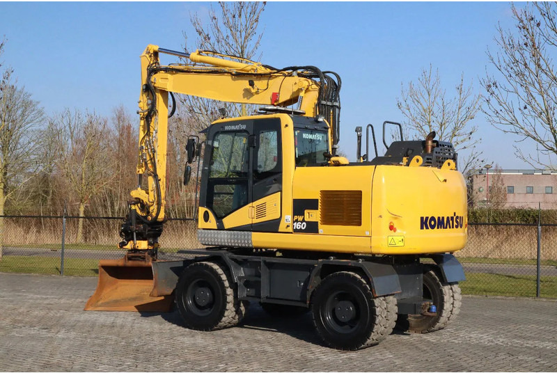 Komatsu PW160-11 | ENGCON TILTROTATOR | BUCKET | TRAILER HYDR. - Колесен багер: снимка 3 Komatsu PW160-11 | ENGCON TILTROTATOR | BUCKET | TRAILER HYDR. - Колесен багер: снимка 3