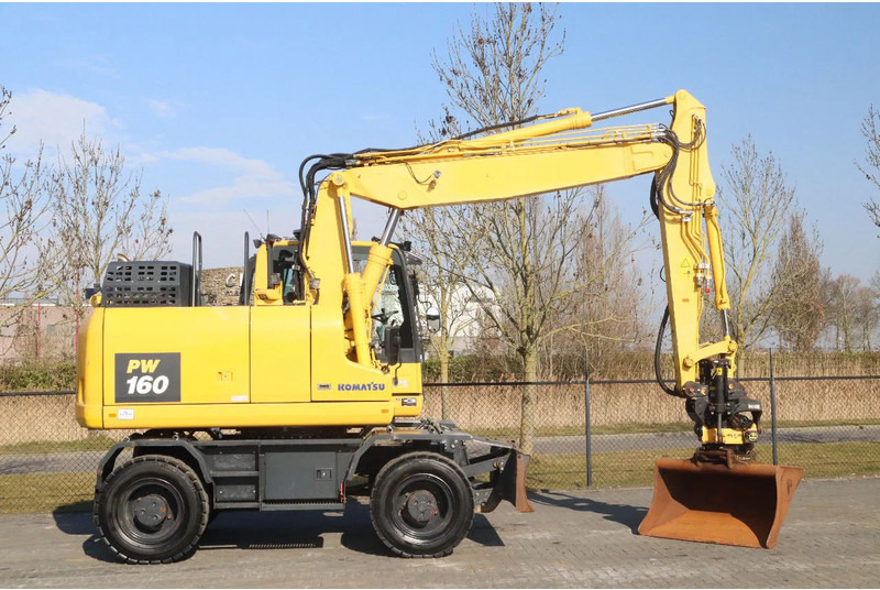 Komatsu PW160-11 | ENGCON TILTROTATOR | BUCKET | TRAILER HYDR. - Колесен багер: снимка 4 Komatsu PW160-11 | ENGCON TILTROTATOR | BUCKET | TRAILER HYDR. - Колесен багер: снимка 4
