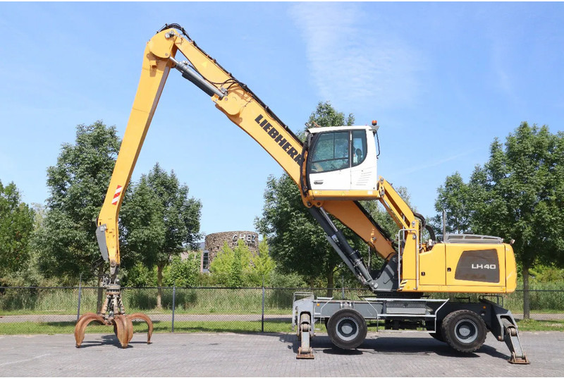 Liebherr LH 40 M LITRONIC | GRAB | QUICK COUPLER | 16 METER - Колесен багер: снимка 1 Liebherr LH 40 M LITRONIC | GRAB | QUICK COUPLER | 16 METER - Колесен багер: снимка 1