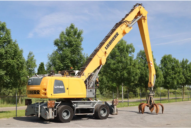 Багер за манипулиране на материали Liebherr LH 40 M LITRONIC | GRAB | QUICK COUPLER | 16 METER: снимка 6