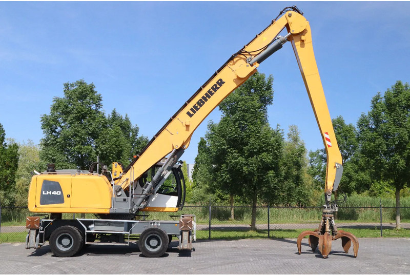 Liebherr LH 40 M LITRONIC | GRAB | QUICK COUPLER | 16 METER - Багер за манипулиране на материали: снимка 4 Liebherr LH 40 M LITRONIC | GRAB | QUICK COUPLER | 16 METER - Багер за манипулиране на материали: снимка 4