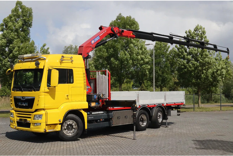 MAN TGS 26.500 | 6X2*4 | HMF 2820 K6 | KRAN / CRANE - Камион с кран: снимка 1 MAN TGS 26.500 | 6X2*4 | HMF 2820 K6 | KRAN / CRANE - Камион с кран: снимка 1