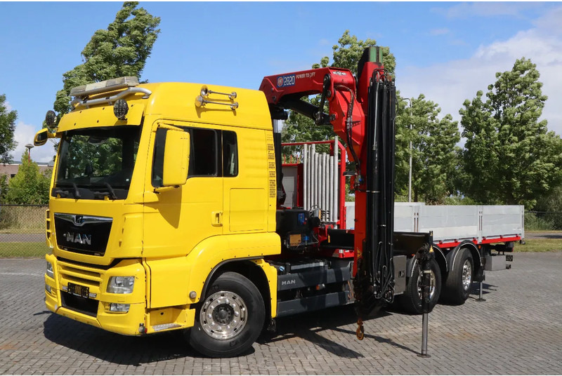 MAN TGS 26.500 | 6X2*4 | HMF 2820 K6 | KRAN / CRANE - Камион с кран: снимка 3 MAN TGS 26.500 | 6X2*4 | HMF 2820 K6 | KRAN / CRANE - Камион с кран: снимка 3