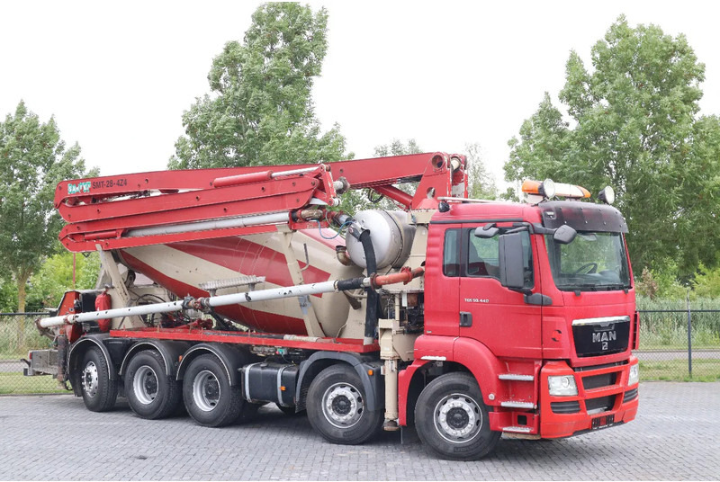 MAN TGS 50.440 | 10X4*6 | SARAKA 28 METER | 8M3 MIXER - Бетон помпа: снимка 4 MAN TGS 50.440 | 10X4*6 | SARAKA 28 METER | 8M3 MIXER - Бетон помпа: снимка 4