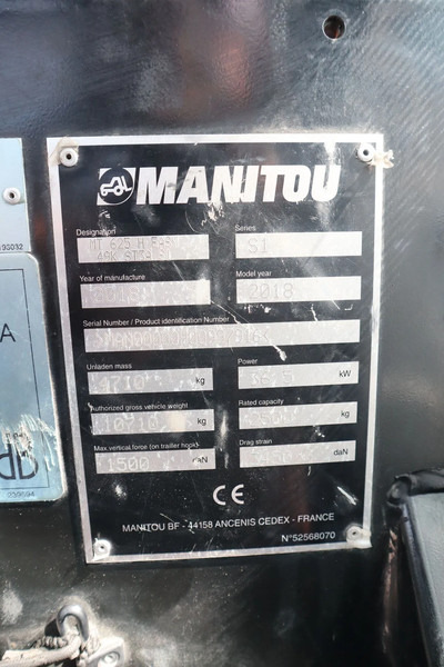 Телескопичен товарач Manitou MT625 H EASY | FORKS | GOOD CONDITION: снимка 20