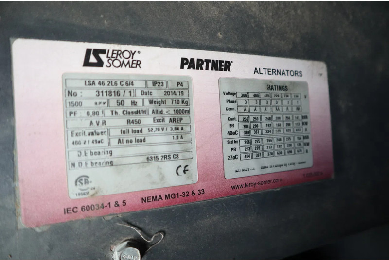 Електрогенератор SDMO R275 C3 | 275 KVA | 400 V: снимка 19