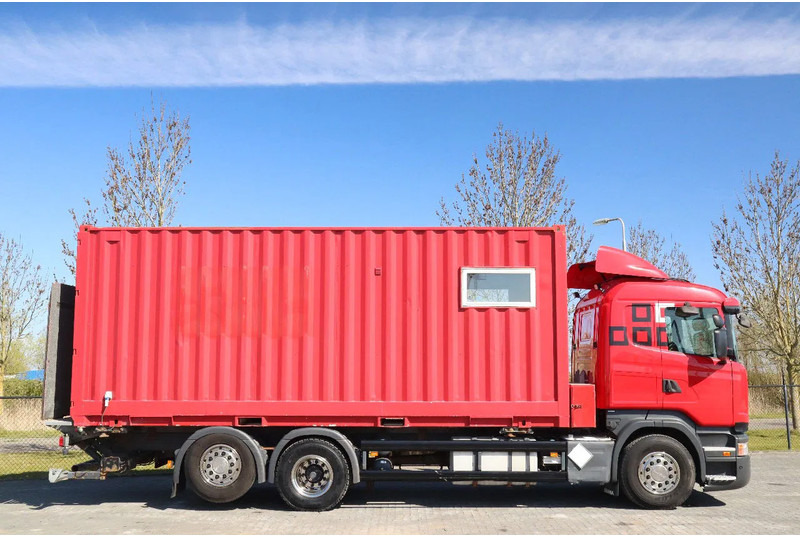 Scania R490 | 6X2 | RETARDER | BDF | MOBILE WORKSHOP | WERKSTATT - Контейнеровоз/ Сменна каросерия камион: снимка 4 Scania R490 | 6X2 | RETARDER | BDF | MOBILE WORKSHOP | WERKSTATT - Контейнеровоз/ Сменна каросерия камион: снимка 4