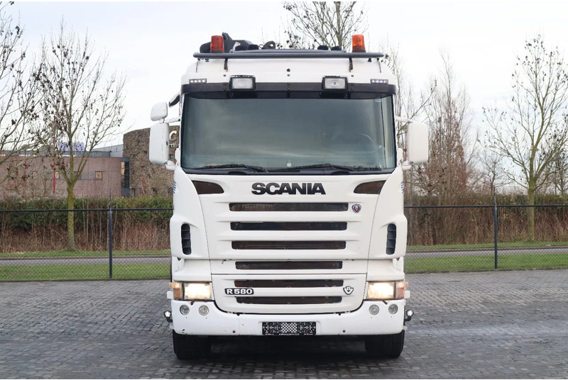 Scania R580 V8 | 8X2*6 | HIAB 422E-5 | JIB | MANUAL | RETARDER | EURO 3 - Камион с кран: снимка 3 Scania R580 V8 | 8X2*6 | HIAB 422E-5 | JIB | MANUAL | RETARDER | EURO 3 - Камион с кран: снимка 3