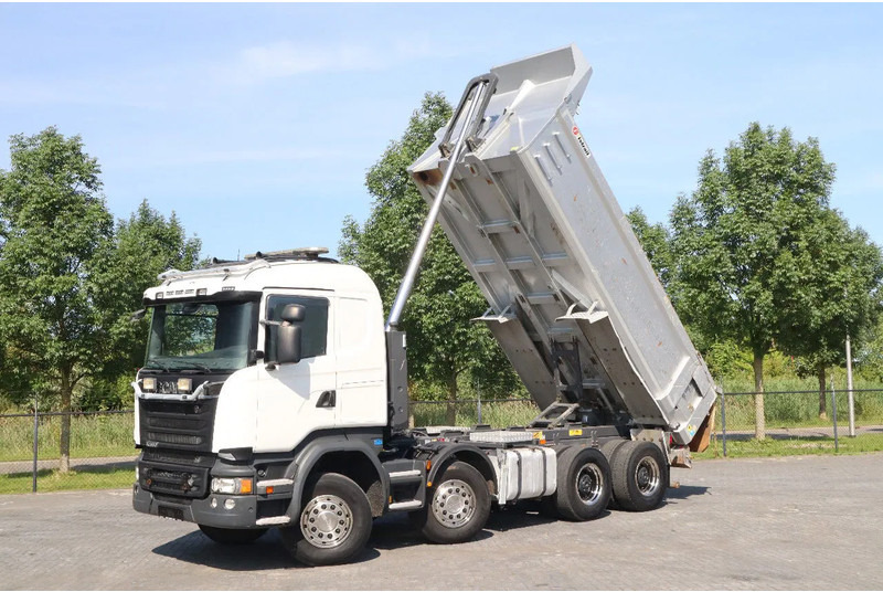 Scania R580 V8 | 8X4 | FULL STEEL | BIG AXLES | RETARDER | EURO 6 - Самосвал камион: снимка 1 Scania R580 V8 | 8X4 | FULL STEEL | BIG AXLES | RETARDER | EURO 6 - Самосвал камион: снимка 1