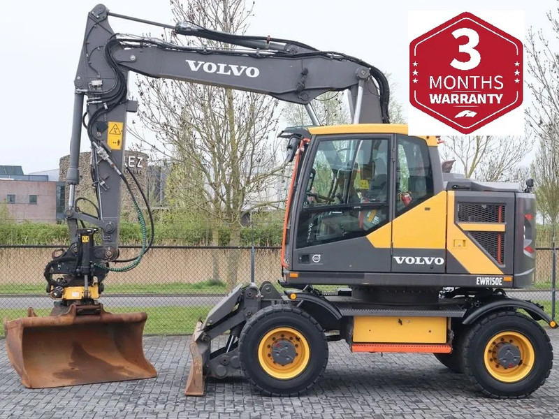 Volvo EWR 150 E | ROTOTILT | BUCKET | TRAILER HYDR - Колесен багер: снимка 1 Volvo EWR 150 E | ROTOTILT | BUCKET | TRAILER HYDR - Колесен багер: снимка 1