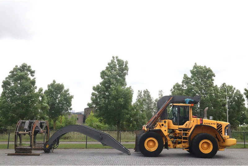 Volvo L180 F HL | HIGH-LIFT | LOG STACKER | HOLZ GRAPPLE - Колесен товарач: снимка 1 Volvo L180 F HL | HIGH-LIFT | LOG STACKER | HOLZ GRAPPLE - Колесен товарач: снимка 1