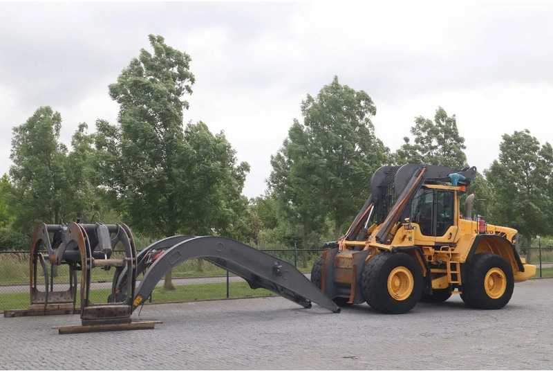 Volvo L180 F HL | HIGH-LIFT | LOG STACKER | HOLZ GRAPPLE - Колесен товарач: снимка 2 Volvo L180 F HL | HIGH-LIFT | LOG STACKER | HOLZ GRAPPLE - Колесен товарач: снимка 2