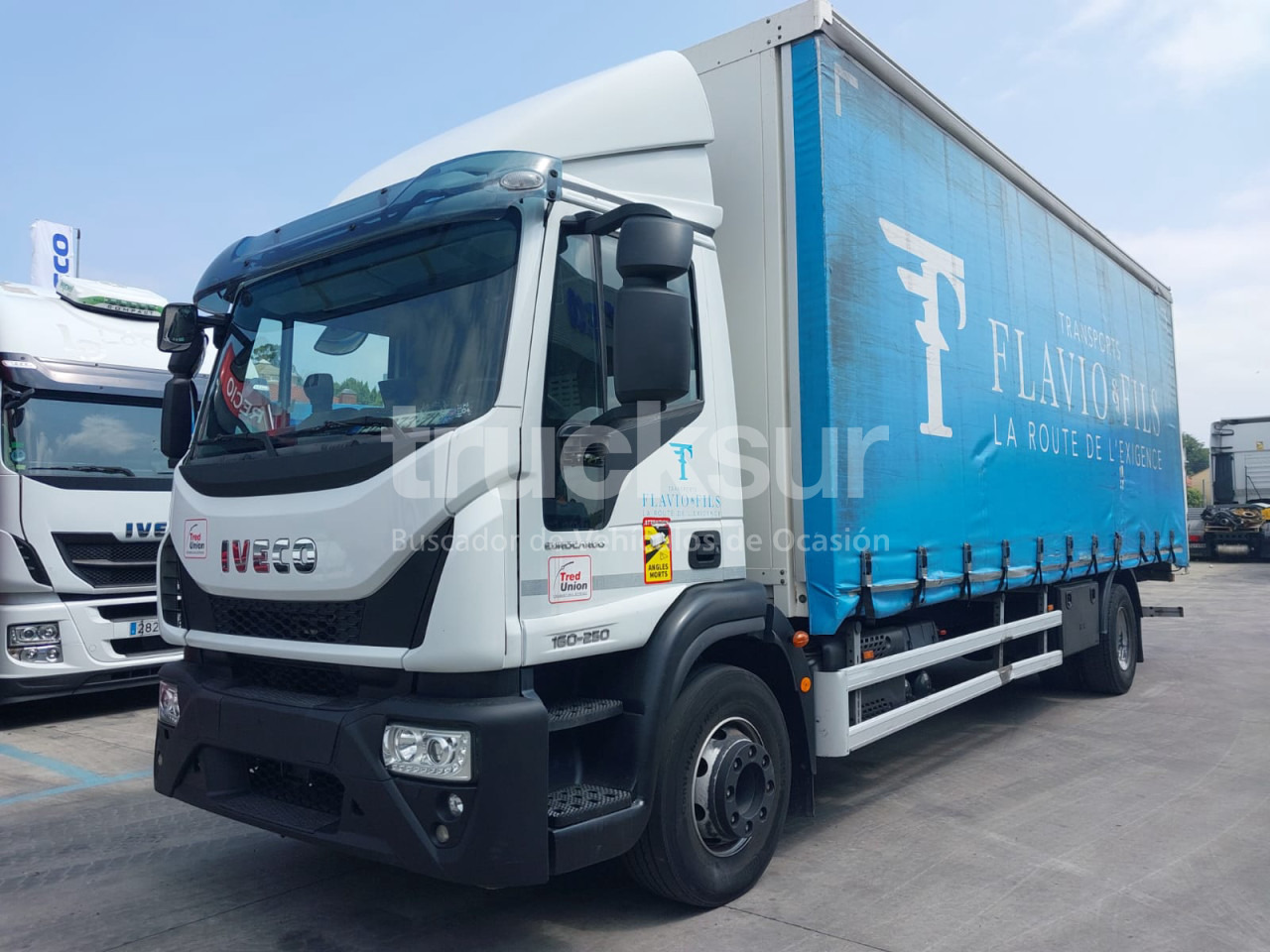 IVECO EUROCARGO ML160-250 - Камион с брезент: снимка 1 IVECO EUROCARGO ML160-250 - Камион с брезент: снимка 1