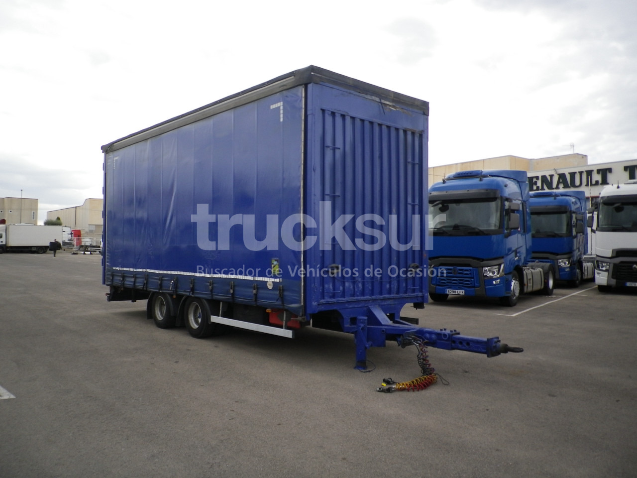 LECITRAILER LTRC-2E7 - Брезентово ремарке: снимка 2 LECITRAILER LTRC-2E7 - Брезентово ремарке: снимка 2