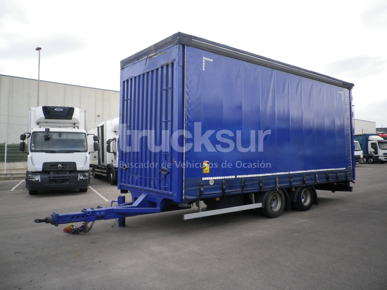 LECITRAILER LTRC-2E7 - Брезентово ремарке: снимка 1 LECITRAILER LTRC-2E7 - Брезентово ремарке: снимка 1