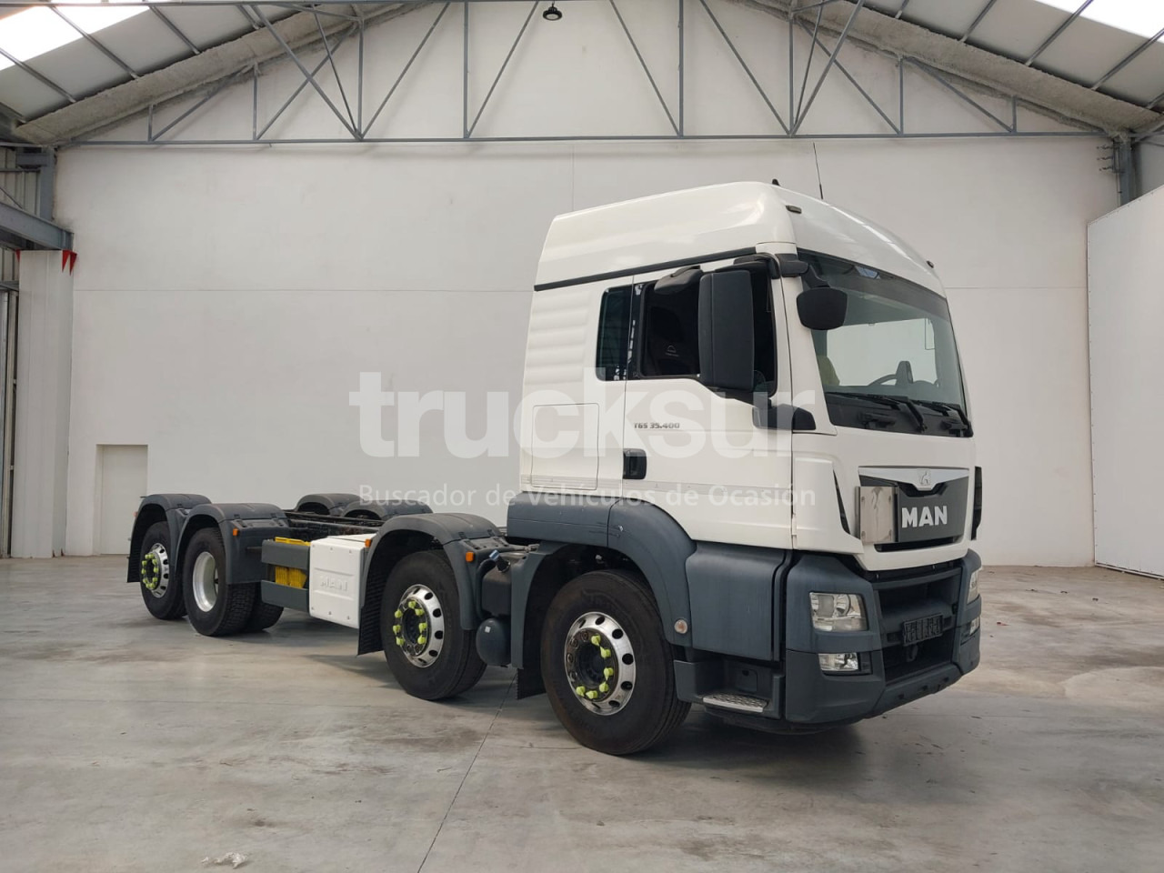MAN TGS35.400 8X2*6 - Шаси кабина: снимка 2 MAN TGS35.400 8X2*6 - Шаси кабина: снимка 2