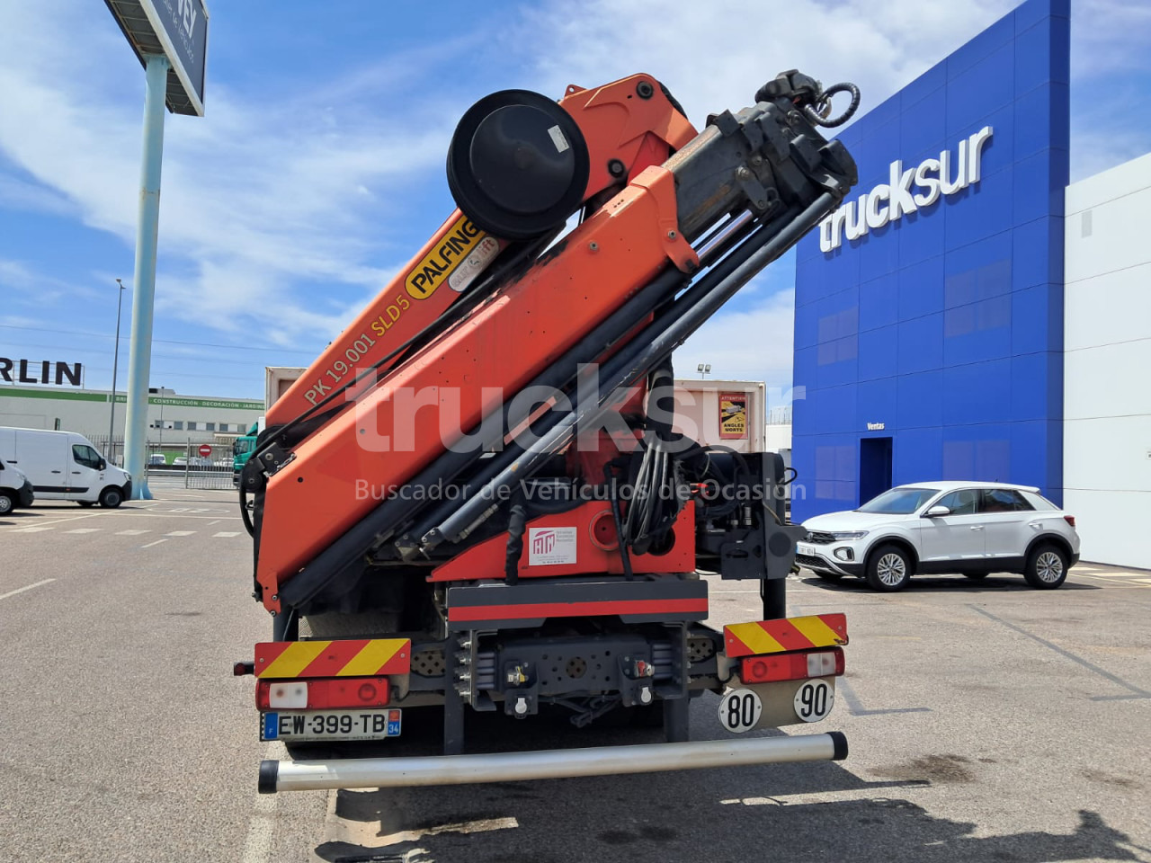 RENAULT C380.26 - Бордови камион, Камион с кран: снимка 5 RENAULT C380.26 - Бордови камион, Камион с кран: снимка 5